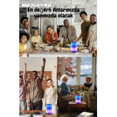 MN6 Pluse 4 Mini Taşınabilir Bluetooth Hoparlör.360 Işıklandırma Hoparlör.bluetooth Hoparlör Stereo - 5