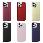 Vendas iPhone 14 Pro Max Uyumlu Premier Soft Serisi Yumuşak Rubber Soft Silikon Kılıf - 9