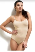 TUTKU 0148 BAYAN İP ASKILI ÇITÇITLI BODY TEKLİ   SİYAH M - 9
