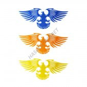 Hsgl Bisiklet Jant Süsü Kartal Palet 3lü Set - 2