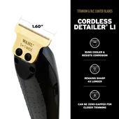 Wahl Magic Clip + Detailer Li Profesional  Barber Combo  Saç Kesme Makinesi - 4