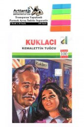 Kuklacı Kemalettin Tuğcu 96 Sayfa Karton Kapak 1 Adet Fosforlu Transparan Kitap Ayraç 1 Paket - 1