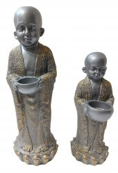Biev Buda İkili Mumluk Füme - 1