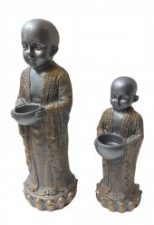 Biev Buda İkili Mumluk Füme - 2