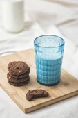 Akrilik Aquamarin Tekli Kısa Bardak & Su Meşrubat Kahve Yanı Bardağı 400 ml ( Cam Değildir ) - 1