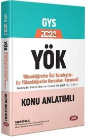 Data Yayınları 2023 GYS YÖK Yükseköğretim Üst Kuruluşları ile Kurumları Konu Anlatımlı - 1