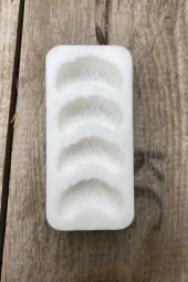 Mandalina Dilimi Dörtlü Mum Kalıbı ( Silikon ) 1 Adet thumbnail 4