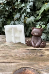 Ayıcık Büyük Mum Kalıbı ( Silikon ) thumbnail 5