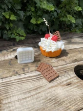 Waffle Mum Kalıbı (Silikon) (1 Adet) thumbnail 1