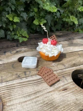 Waffle Mum Kalıbı (Silikon) (1 Adet) thumbnail 5