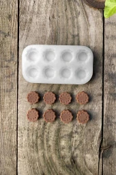 Çokoprens Mini Sekizli Mum Kalıbı (Silikon) (1 Adet) - 3