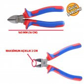 UGR Kombine Yan Keski Plastik Saplı 160 mm - 2