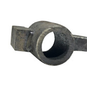 Aki Dövme Çelik Balta Oval Sap-20 cm-No 3-Sapsız - 4