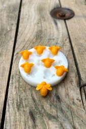 Arı Yedili Mum Kalıbı (Silikon) (1 Adet) thumbnail 6