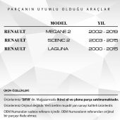 Renault Megane 2, Scenic 2, Laguna için Sunroof Kumanda Çerçevesi - 2
