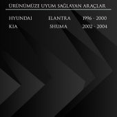 Hyundai Elantra, Kia Shuma için İç Kapı Kolu Sol - 2