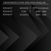 Renault Megane 2, Clio3, Fluence için Motor Kaput Açma Kolu - 2