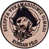 Seyhan Askeri Malzeme Korsan Filo - Deri Peç - Arma - Askeri Patch - Korsan Peç - 1