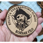 Seyhan Askeri Malzeme Korsan Filo - Deri Peç - Arma - Askeri Patch - Korsan Peç - 2