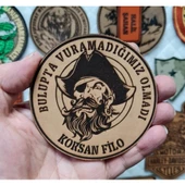 Seyhan Askeri Malzeme Korsan Filo - Deri Peç - Arma - Askeri Patch - Korsan Peç - 3