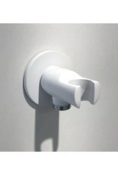 ECA Ankastre Duş Çıkış Dirseği Mat Beyaz Renkli 102199523C4 thumbnail 2