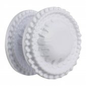 Kapı Tokmağı Kapı Topuzu Kolu Metal Tokmak Kapı Babası Beyaz thumbnail 1