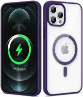 Apple iPhone 12 Pro Magsafe Wireless Şarj Özellikli Ege Silikon Kapak - 3