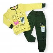 Patates Baskılı Pijama Takımı - 4