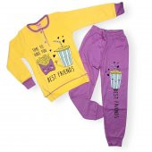 Patates Baskılı Pijama Takımı - 5