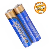 2 ADET Wilkinson R03AAA İnce Kalem Pil Kumanda - 1