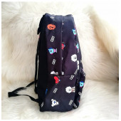 BT21 Siyah Okul Çantası - 2