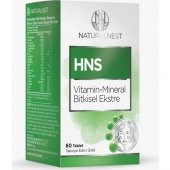 Natural Nest Hns Vitamin-Mineral Bitkisel Ekstre 60 Tablet - 1