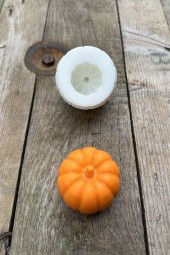 Pumpkin Orta Boy Mum Kalıbı (Silikon) (1 Adet) thumbnail 1
