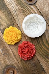 Şakayık Mum Kalıbı ( Silikon ) 1 Adet thumbnail 4