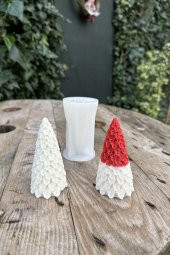 Kokinalı Çam Ağacı Mum Kalıbı (Silikon) (1 Adet) - 1