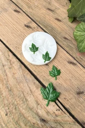 Çınar Yaprağı Dörtlü Mum Kalıbı (Silikon) (1 Adet) thumbnail 7