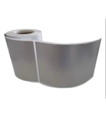 300'lü Sarım Tekli Silver Mat Barkod Etiketi 100 x 100 thumbnail 1