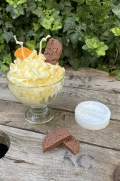 Kurabiye Yarım İkili Mum Kalıbı (Silikon) (1 Adet) thumbnail 1