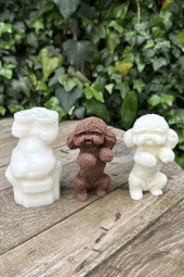 Shih Tzu Köpek Mum Kalıbı (Silikon) (1 Adet) thumbnail 1