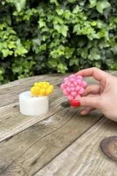 Obtusa Sukulent Mum Kalıbı (Silikon) (1 Adet) thumbnail 4