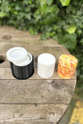 Dairesel Silikon Kap Kalıbı (8mm Kalınlık)(Kapaklı)(Kasnaklı)(1 Adet) thumbnail 2