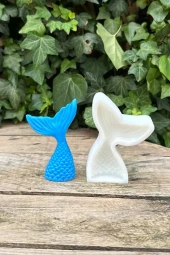 Deniz Kızı Kuyruğu Büyük Tekli Mum Kalıbı (Silikon) (1 Adet) thumbnail 1