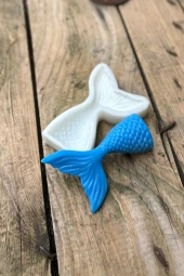 Deniz Kızı Kuyruğu Büyük Tekli Mum Kalıbı (Silikon) (1 Adet) thumbnail 5