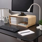 IKEA Vattenkar Laptop / Monitör Standı - Ahşap - 52x26 cm - 4