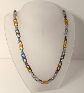 Kolye Paslanmaz Çelik 316 Kolye Kadın Erkek Unisex Gerdanlık Takı - 1