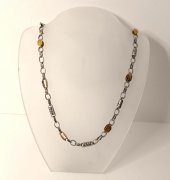 Kolye Paslanmaz Çelik 316 Kolye Kadın Erkek Unisex Gerdanlık Takı - 1