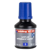 Edding Silinebilir Beyaz Tahta Kalemi Mürekkebi MAVİ 30ml Edding Flipchart Kalemi Mürekkebi Edding Mürekkep - 1