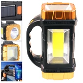 JY-2289 Solar Projektör El Feneri Şarjlı 25 Watt + Smd Led + Cob Led - 1