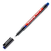 Edding Silgili Asetat Kalemi CD Kalemi Çok Amaçlı Silinmez Kalem Permanent Marker MAVİ Edding 147S - 1