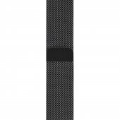 ScHitec 42-49mm Yeni Nesil Apple Uyumlu Akıllı Saat Kordonu Metal Siyah - 1